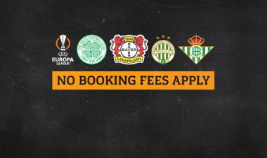 EUROPA LEAGUE 3-MATCH PACKAGES ON SALE NOW