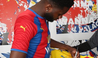 Win signed Odsonne Edouard shirt from arrival day - News - Crystal Palace F.C.