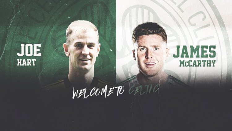 Double signing delight as Joe Hart and James McCarthy join Celtic