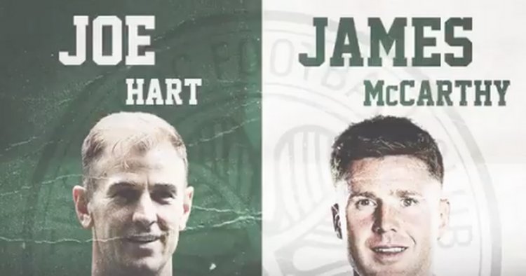 Joe Hart hails Celtic arrival after joining with James McCarthy