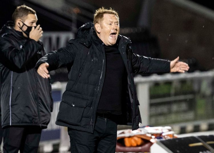 Arbroath 'couldn't live' with Ayr United forwards says David Hopkin - Not The Old Firm