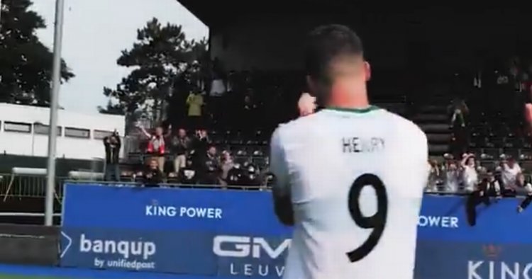 Thomas Henry 'says goodbye' as Celtic target laps up acclaim from Leuven support