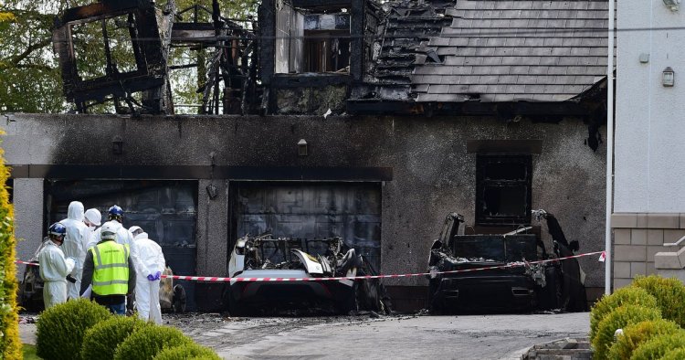 Five-figure reward for information on fire attack at former Celtic chief's home