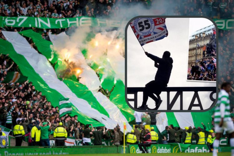 Glasgow police called to tackle surge in Rangers and Celtic ultras' graffiti