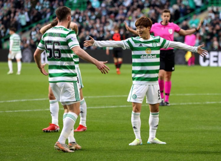 Video: Nerves calmed as Celtic king Kyogo goal halts Hearts comeback |