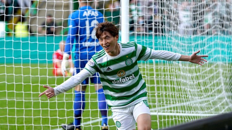 In-form Kyogo Furuhashi helps Celtic to first-leg victory over AZ Alkmaar