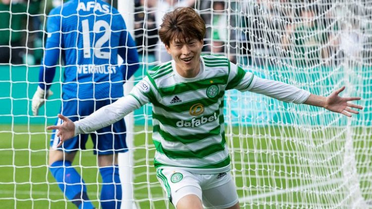 Celtic 2-0 AZ Alkmaar: Kyogo Furuhashi stars as Hoops grab Europa League play-off advantage