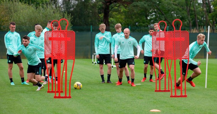 5 things we spotted at Celtic training as Leigh Griffiths pushes hard