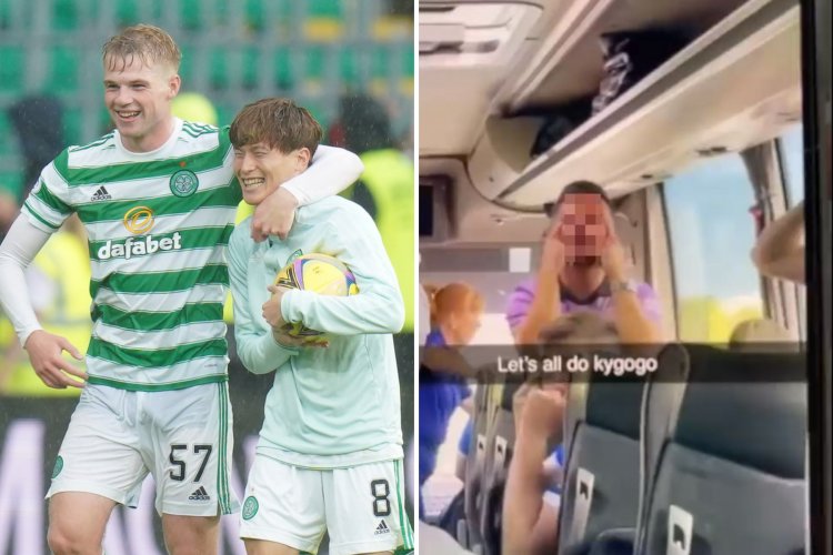 Celtic condemn 'sickening & pathetic' racist abuse of Kyogo by Rangers fans