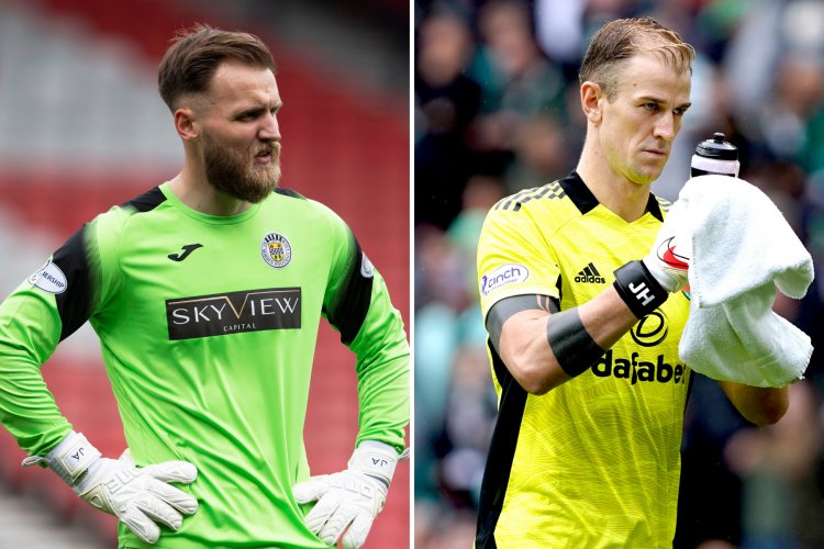 St Mirren's Jak Alnwick reveals classy half-time message from Celtic's Joe Hart
