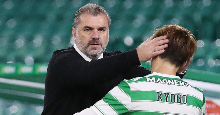 Postecoglou hails 'positive' Kyogo Furuhashi after response to racism storm