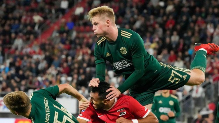 Kyogo Furuhashi goal decisive as Celtic struggle past AZ Alkmaar into Europa League