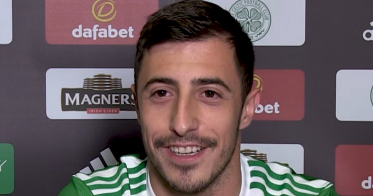 Josip Juranovic received a Celtic vs Rangers education from Artur Boruc