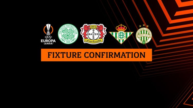 Celtic's UEFA Europa League Group G fixtures announced