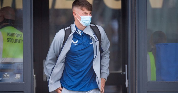 Nathan Patterson missing for Rangers after being identified as close contact
