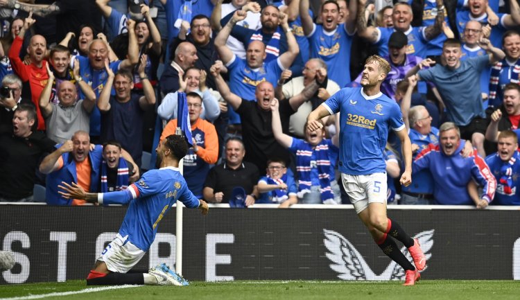 Rangers 1-0 Celtic: Filip Helander goal stretches Scottish champions' unbeaten run in derby games to seven