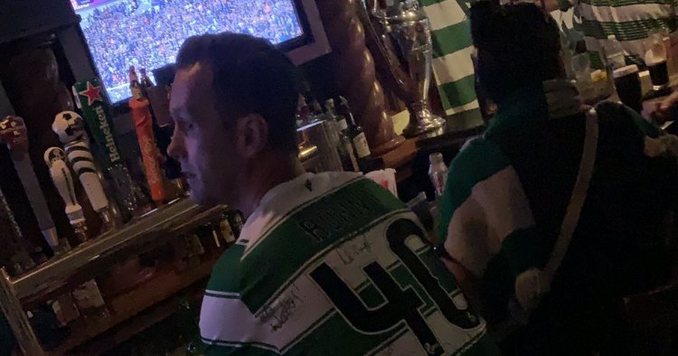 Ronny Deila spotted in Celtic New York bar