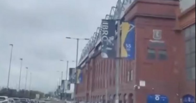 Troy Deeney sparks Rangers confusion as agent shares video of Ibrox visit