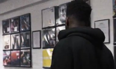 Behind the scenes at Odsonne Edouard's transfer signing at Crystal Palace