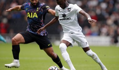 I think it’s great, it was Sunday League with my mates- Carter-Vickers on the Catholic United connection