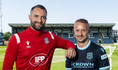 'I was ready to drive to his house!': Dundee boss James McPake admits he thought Leigh Griffiths move from Celtic had fallen through at the last minute