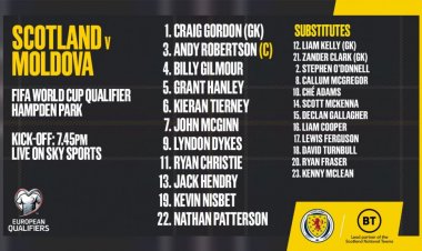 Scotland v Moldova – No Celtic starters as Callum McGregor drops to th