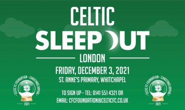 Celtic Sleep Out London returns to St Anne’s Primary in Whitechapel