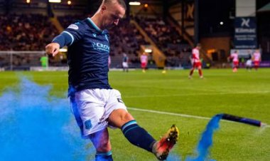 Police charge Griffiths over flare kick