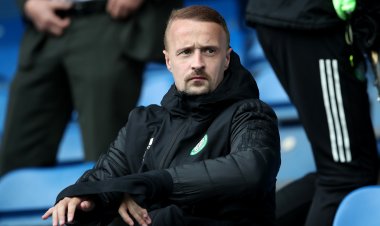 Celtic striker Leigh Griffiths charged by police with 'culpable and reckless conduct' after on-loan Dundee star kicked smoke bomb into crowd against St Johnstone