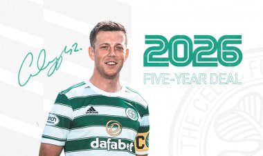 Celtic delighted as Callum McGregor signs new five-year deal