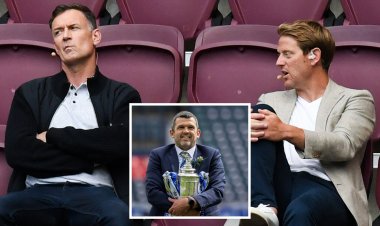 Chris Sutton and Michael Stewart debate sparks comical response from St Johnstone boss Callum Davidson