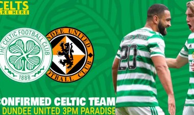 Juranovic & Ralston Start – Confirmed Team V Dundee United