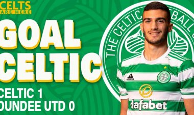 Video: Goal Celtic – Watch As Abada Heads Celtic In Front