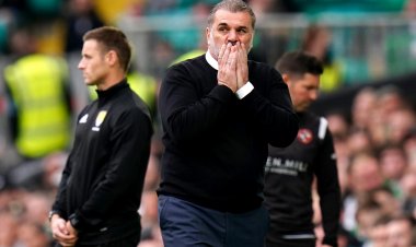 Celtic 1-1 Dundee United: Ange Postecoglou's side fall six points behind Rangers in Premiership after draw