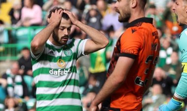 Celtic 1-1 Dundee Utd: Pressure mounts on Ange Postecoglou as hosts rue missed chances