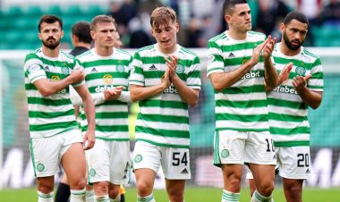 "Back into the training ground, regroup, focus again," Celti