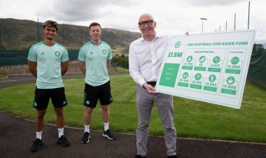 Celtic FC Foundation say thank-you 1.5million times to incredible support