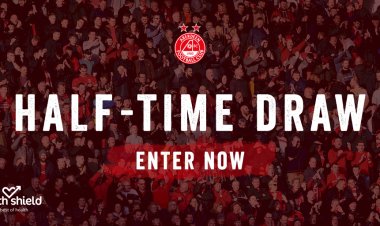 HALF TIME DRAW | ABERDEEN V CELTIC SUNDAY 3RD OCTOBER 2021 - Aberdeen FC
