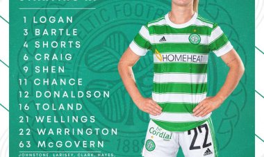 Team's Up – Fran Alonso names attack-minded Celtic side to play M