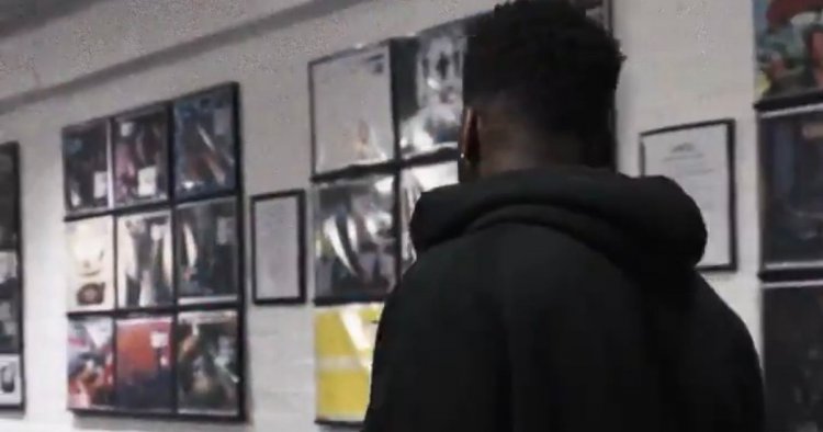 Behind the scenes at Odsonne Edouard's transfer signing at Crystal Palace