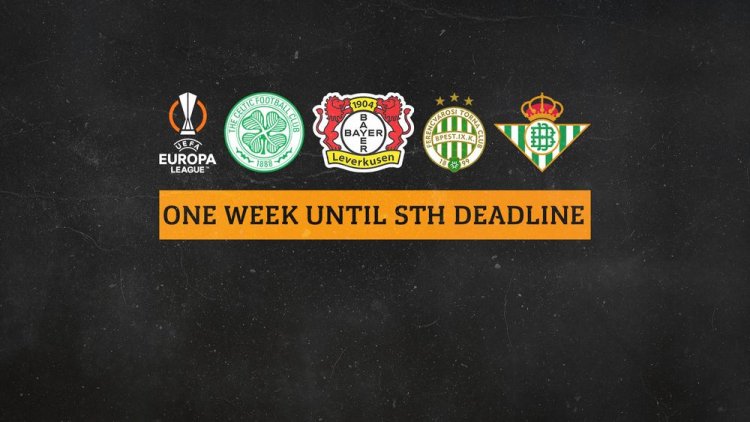 One week to STH deadline | buy online now with no booking fees!