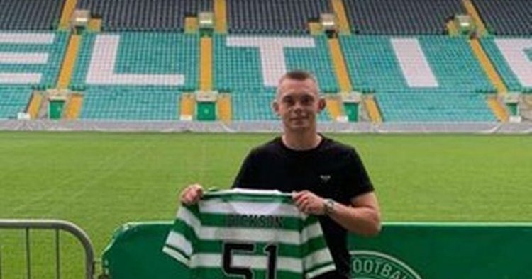 Ciaran Dickson receives Celtic backing following Rangers move