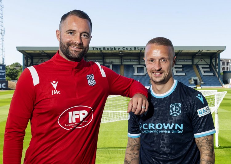 Dundee boss hails Leigh Griffiths as Celtic loanee catches the eye in training