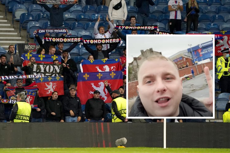 Youtuber 'kicked out' of Ibrox at Rangers vs Lyon for posing 'safety risk'