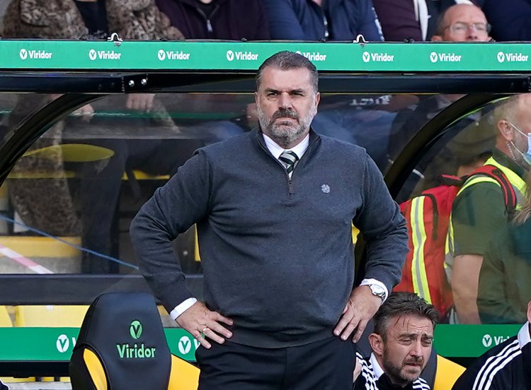 Ange Postecoglou criticises 'terrible' Celtic attacking play and addresses away form after loss to Livingston