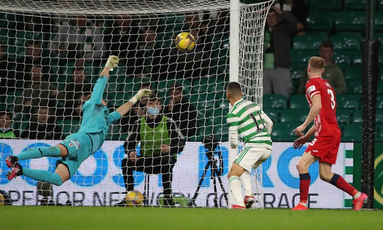 Raith knocked out of Premier Sports Cup by stuttering Celtic