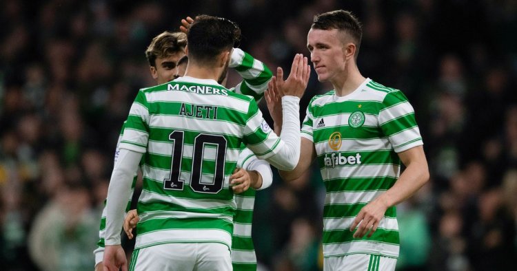 Celtic 'Beckham' comparison as David Turnbull marks 50th appearance with strike