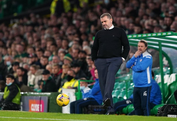Ange Postecoglou says Celtic have 'little or no scope' to drop points, but predicts title will go to the wire