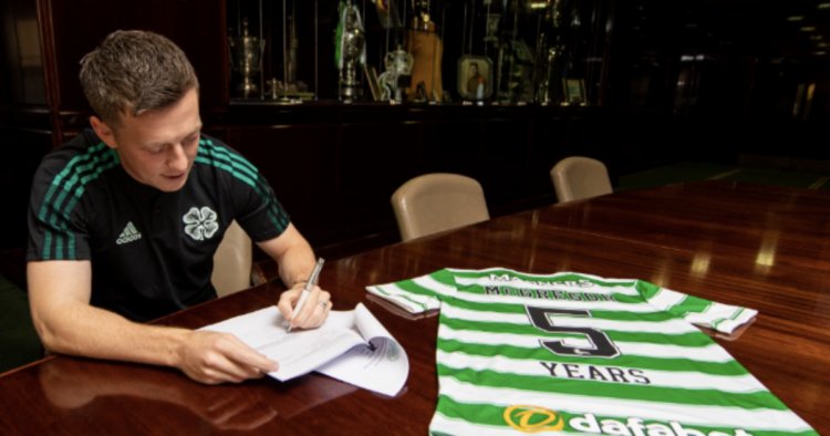 Callum McGregor sets Celtic transfer record straight