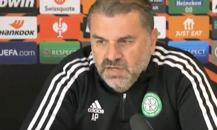 Postecoglou left frustrated by 'condescending nature' of questions in Celtic press conference
